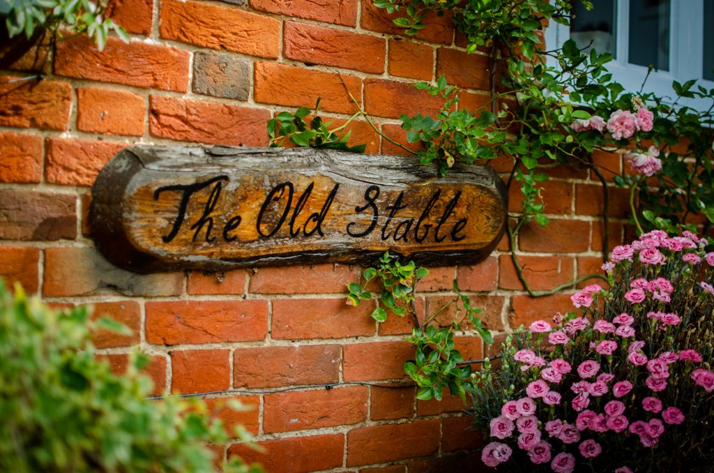Wooden Name Plate